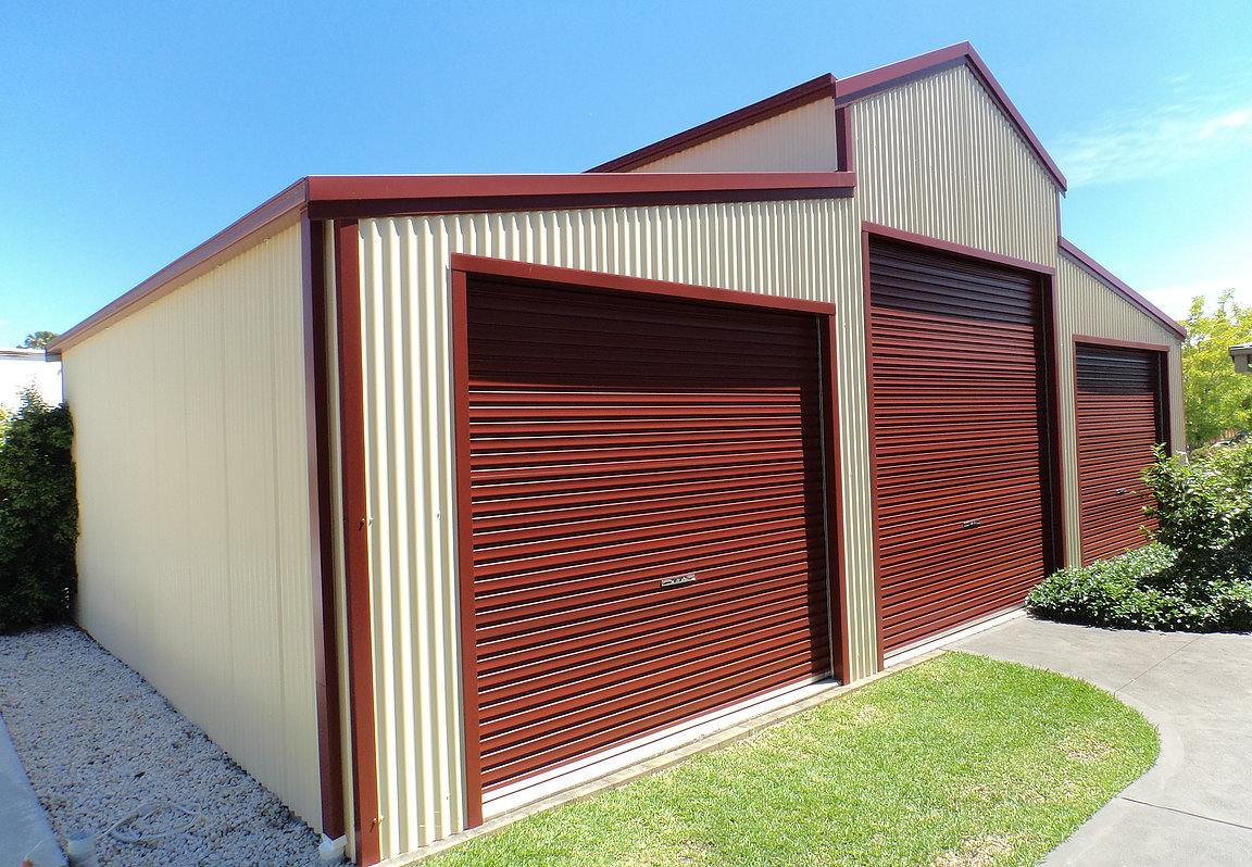 west heavy-duty steel storage shed — 7.5ft. x 6.3ft